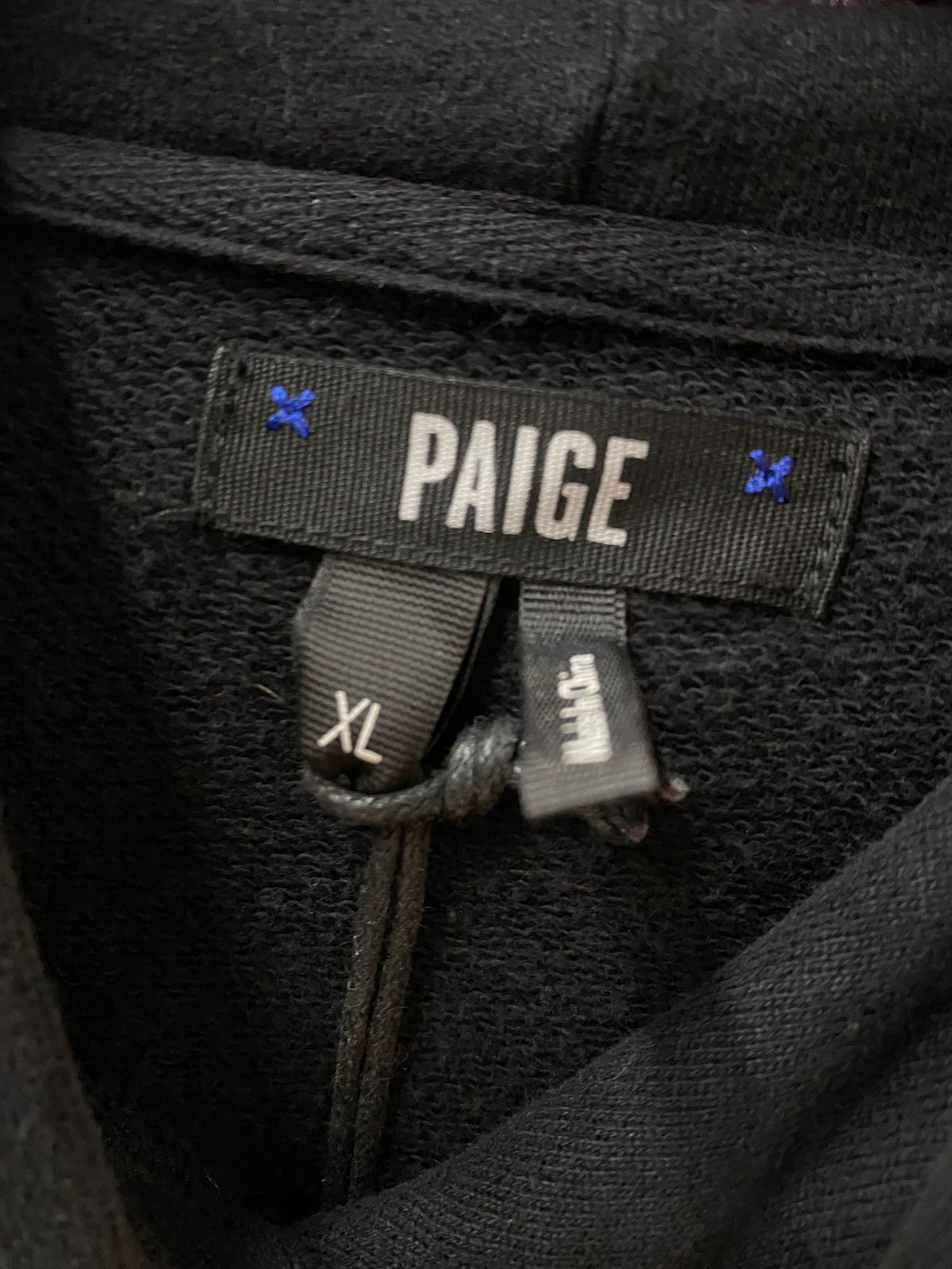 Paige Full Sleeves Hoodie Front Pocket