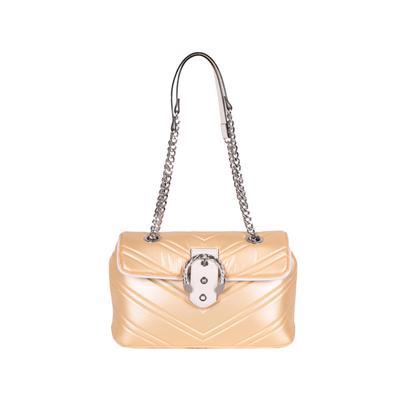 Carmen Nylon Shoulder Bag - Lemon Wash