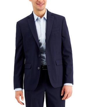 I.n.c. International Concepts Men's Slim-Fit Navy Solid Suit Jacket, - Timeless Navy Combo