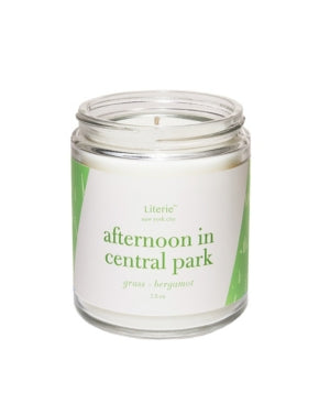 Literie Scented Candle "Afternoon in Central Park"