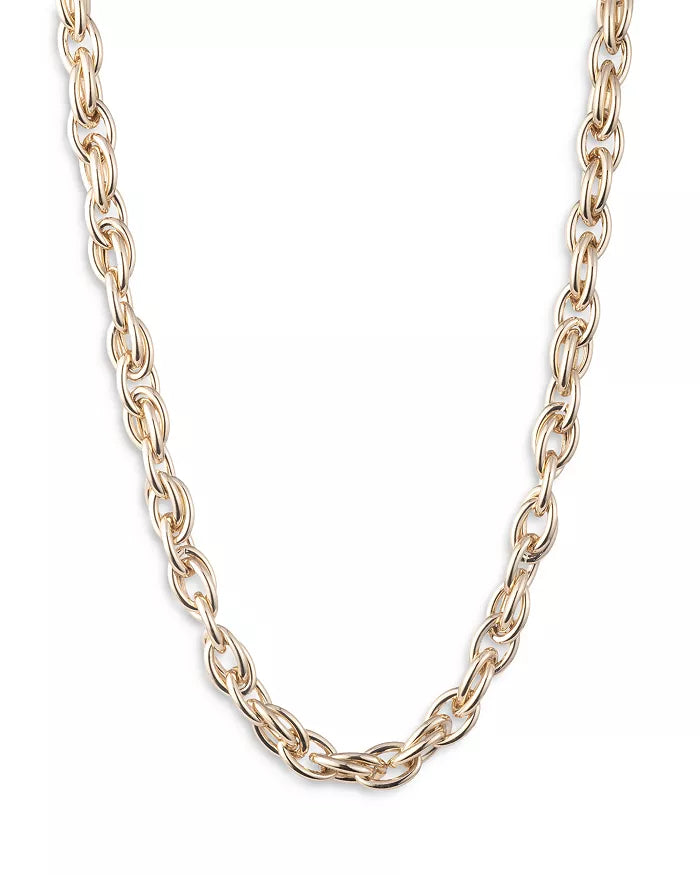 Lauren Ralph Lauren Twisted Chain Link Necklace