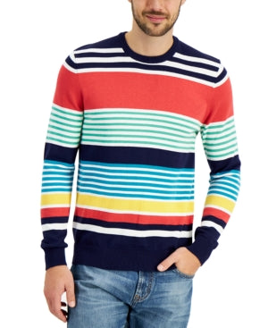 Mens Navy Crew Neck Classic Fit Pullover Sweater S