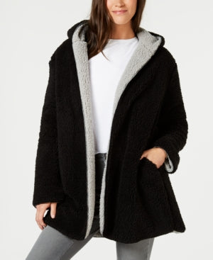 Women Reversible Faux-Sherpa Jacket