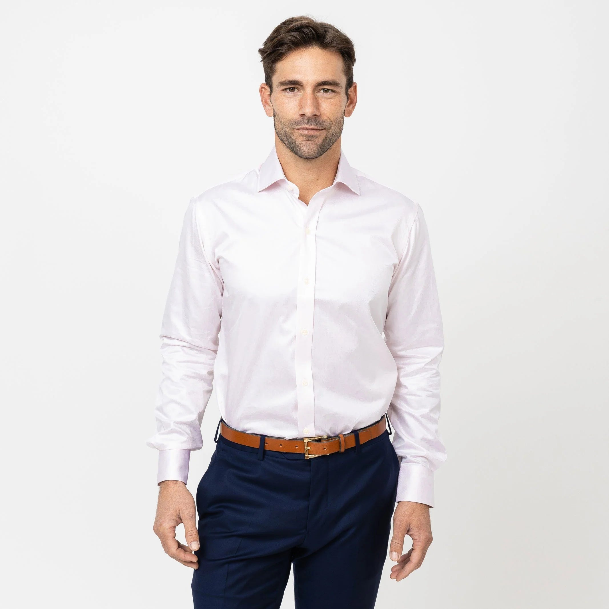 Ledbury Fine Shirting Slim fit Dress Shirt 17