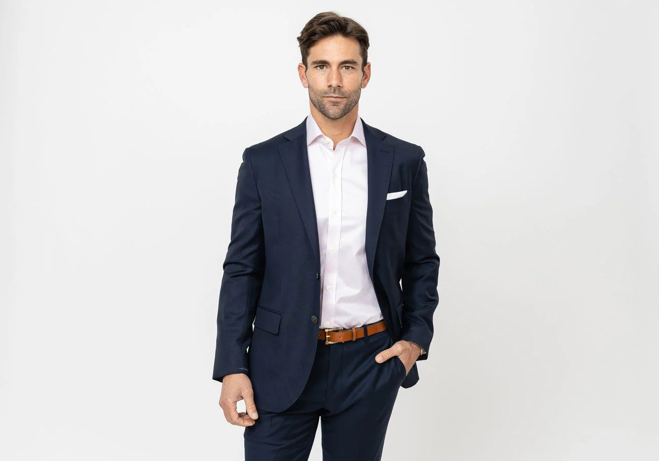 Ledbury Fine Shirting Slim fit Dress Shirt 17