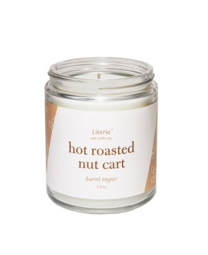 Literie Scented Candle, Hot Roasted Nut Cart