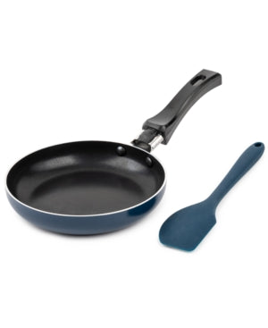 Brooklyn Steel Co. Mini Round Fry Pan & Spatula 2-Pc. Set