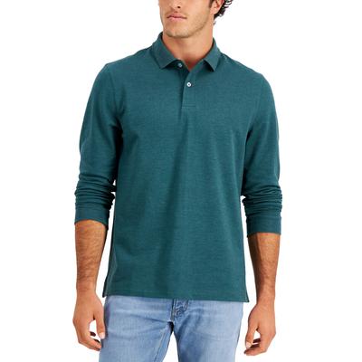 Men's Solid Stretch Polo