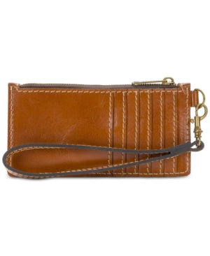 Almeria Credit Card Wristlet - Tan