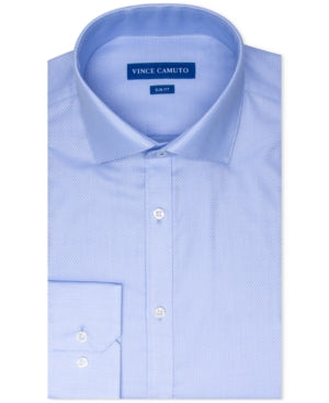 Vince Slim Fit Spread Collar Fashion Dress Shirt